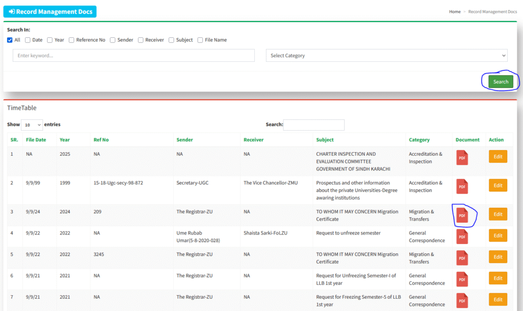 How to use record management system 11 1024x609