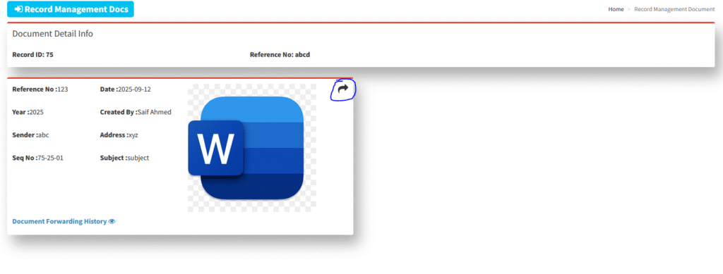 How to use record management system 8 1024x389