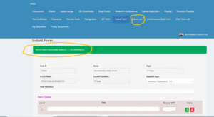 System Based (Auto) Indent Form Form Submit 300x164