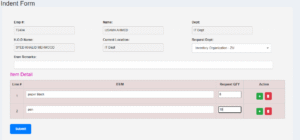 System Based (Auto) Indent Form Indent Form 300x140